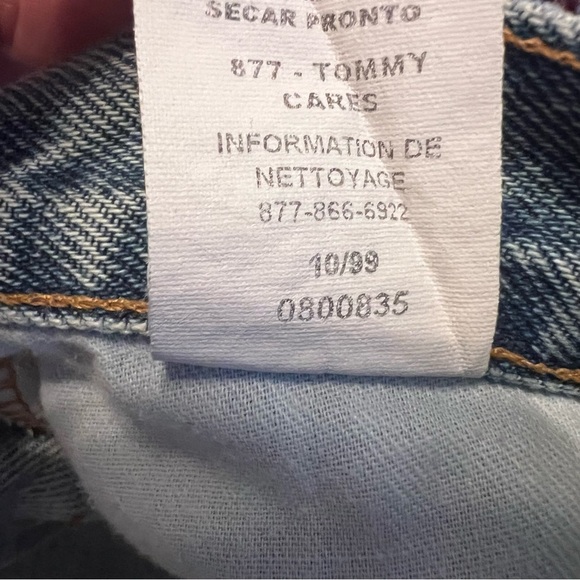 Vintage Tommy Hilfiger Jeans Women’s size 4 (28x31) Med Wash Straight Leg 90’s - Picture 8 of 8